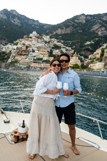 Wedding proposal package in Positano